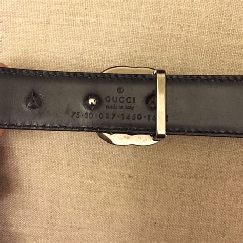 gucci belt serial number 414|Gucci belt identification.